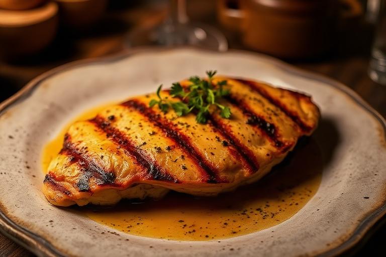 Pollo a la parrilla
