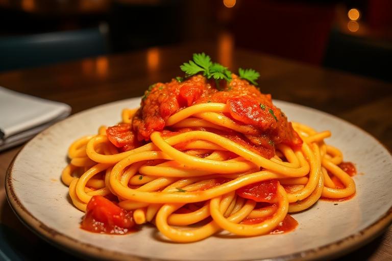 Penne arrabbiata