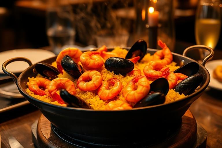 Paella de mariscos