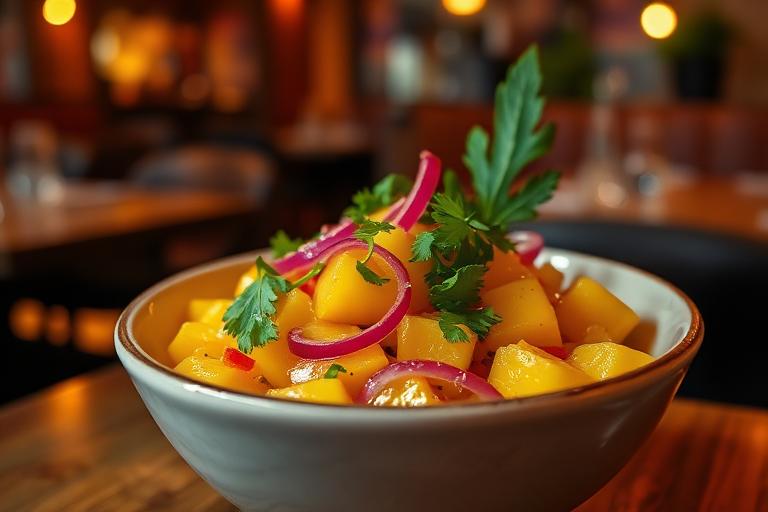 Ceviche tropical